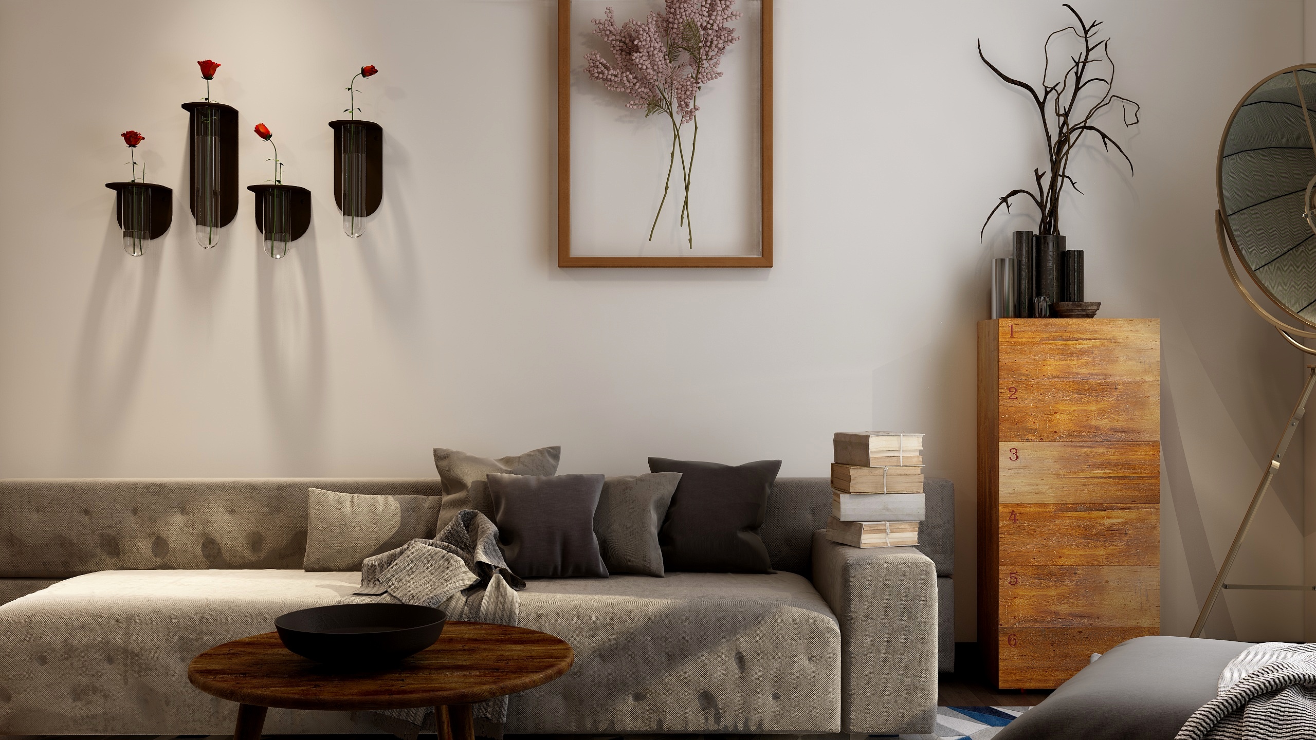 浮生叹-浮生叹-混搭单身公寓装修效果图