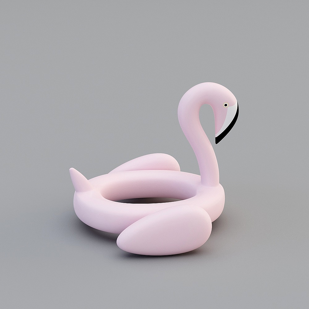 网红气球鹅3D模型