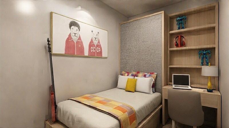 老鹿的小鹿-三室一厅一卫-装修设计方案