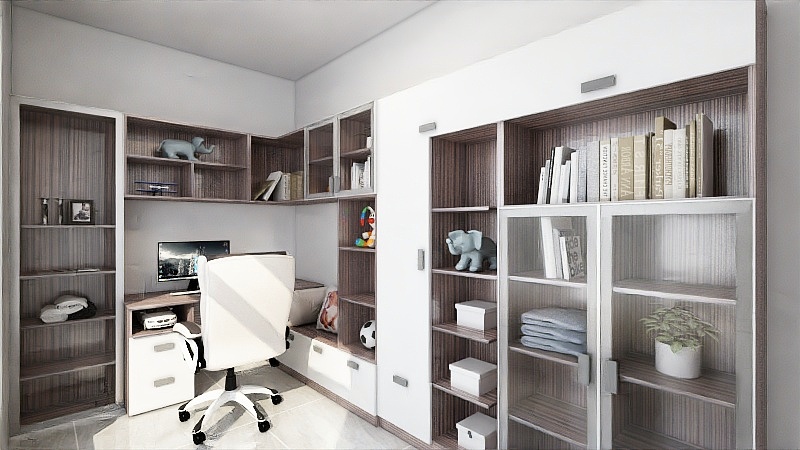 181****4230ajmM-书柜-装修设计方案