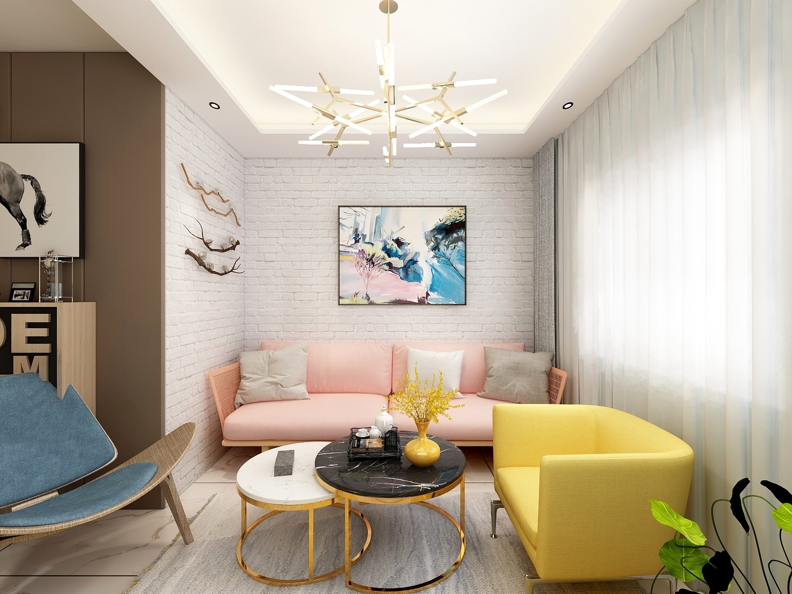 顾宇-春江三月公寓4号楼103 酷家乐-装修设计方案