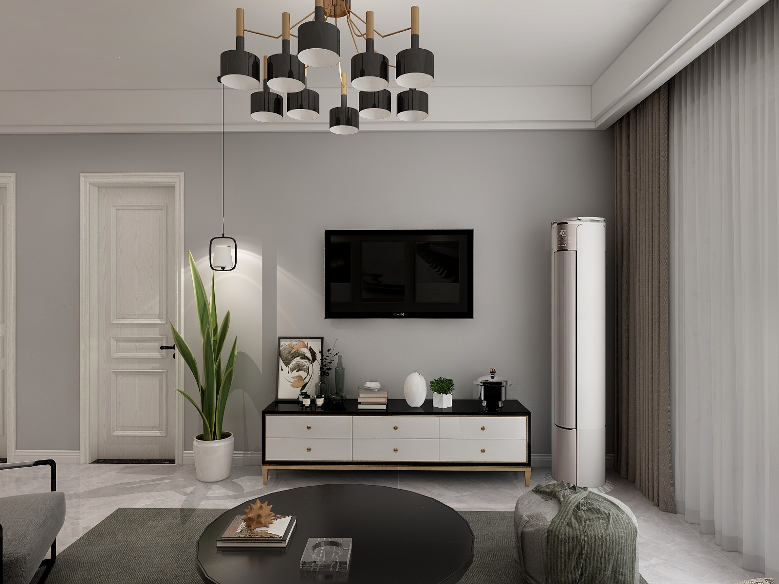 SL设计-力高君御世家100-装修设计方案