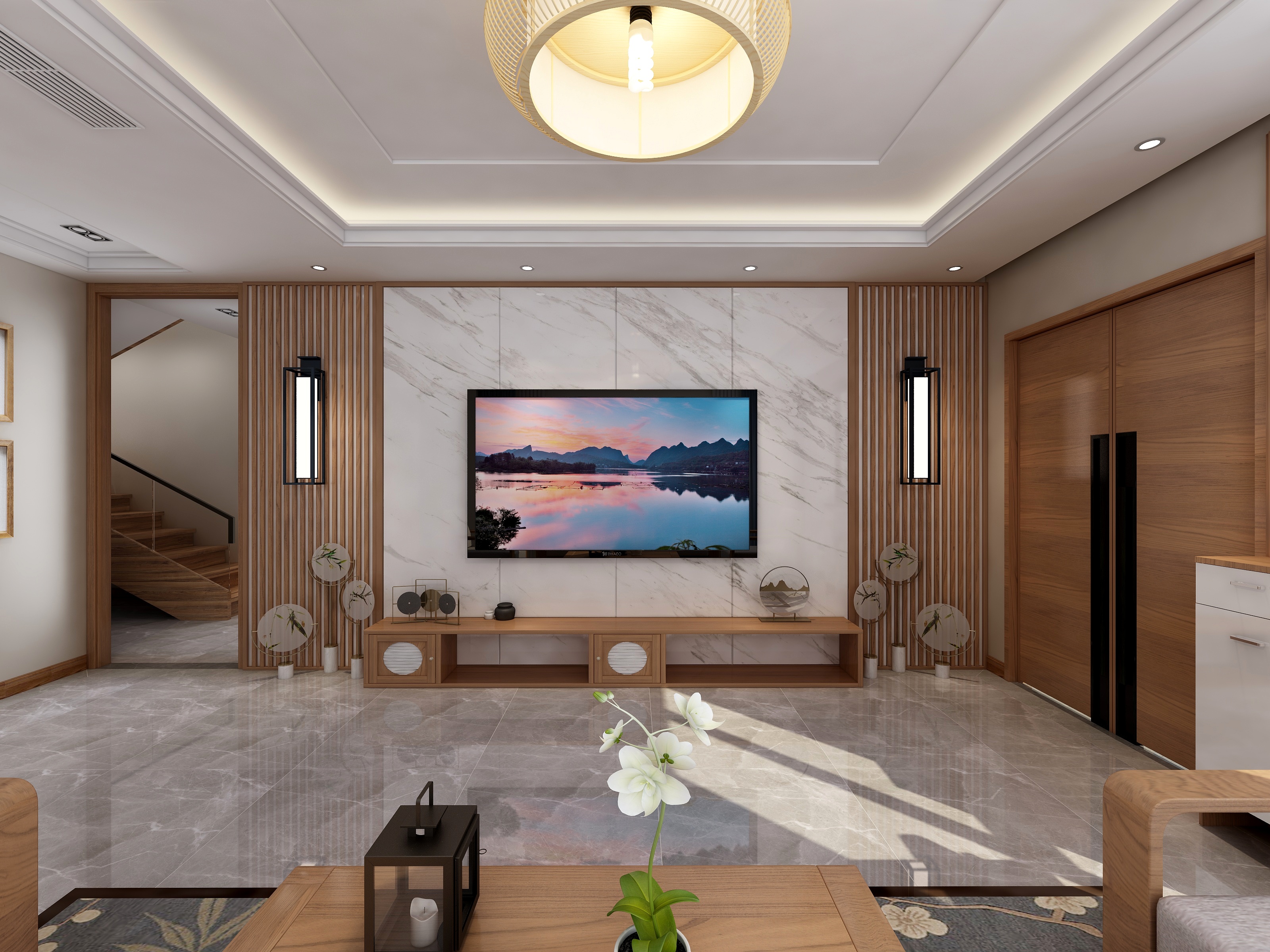 效果展示号-《原木风格》-装修设计方案