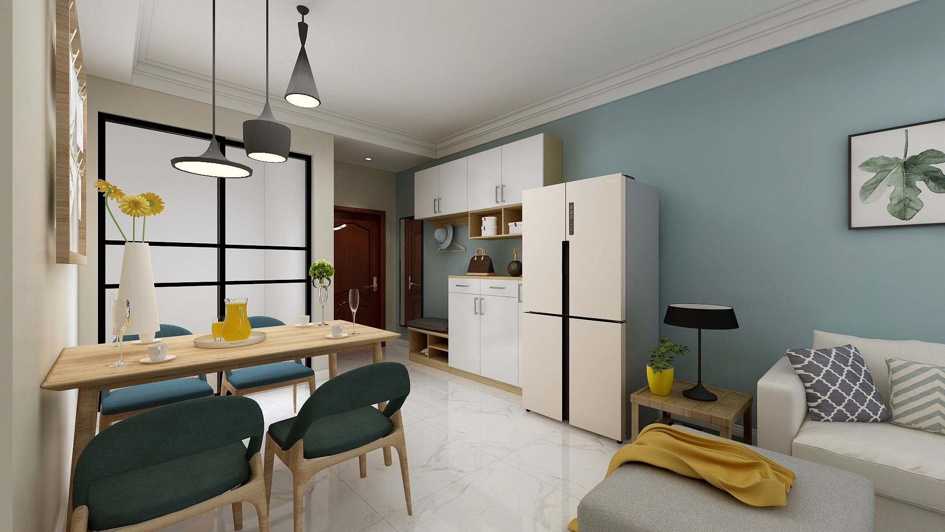 Mr张17516471990-小三房北欧风-装修设计方案