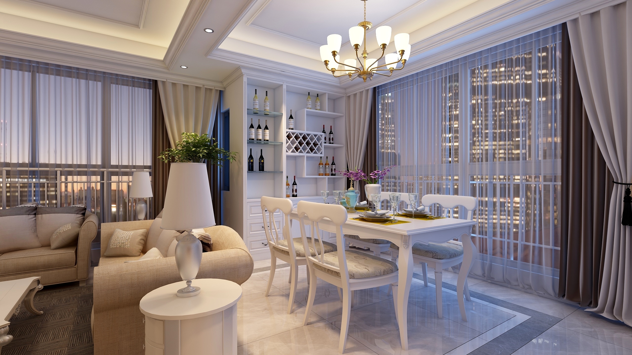 设计师魏斯敏-九州华府-装修设计方案