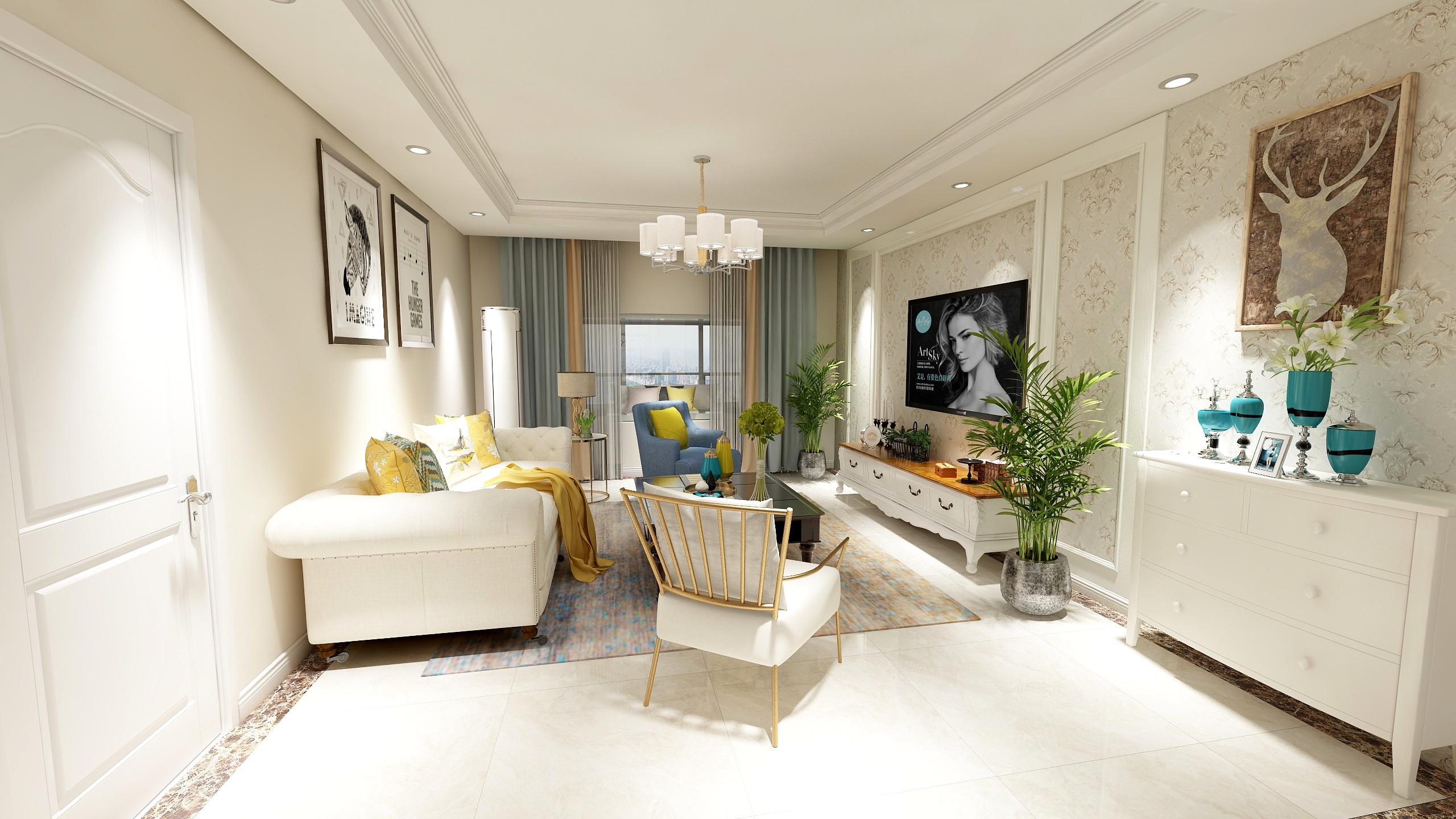 未来一直都在-水印兰亭12#西户型127-装修设计方案