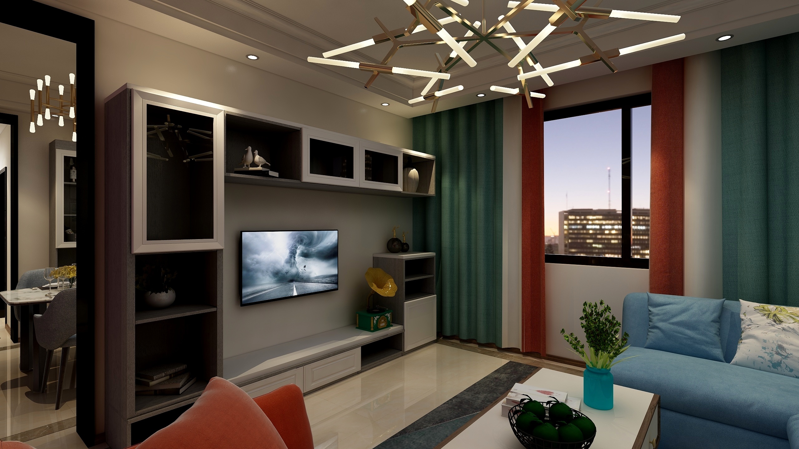 饶继宗-玉景花园中户型北欧-装修设计方案