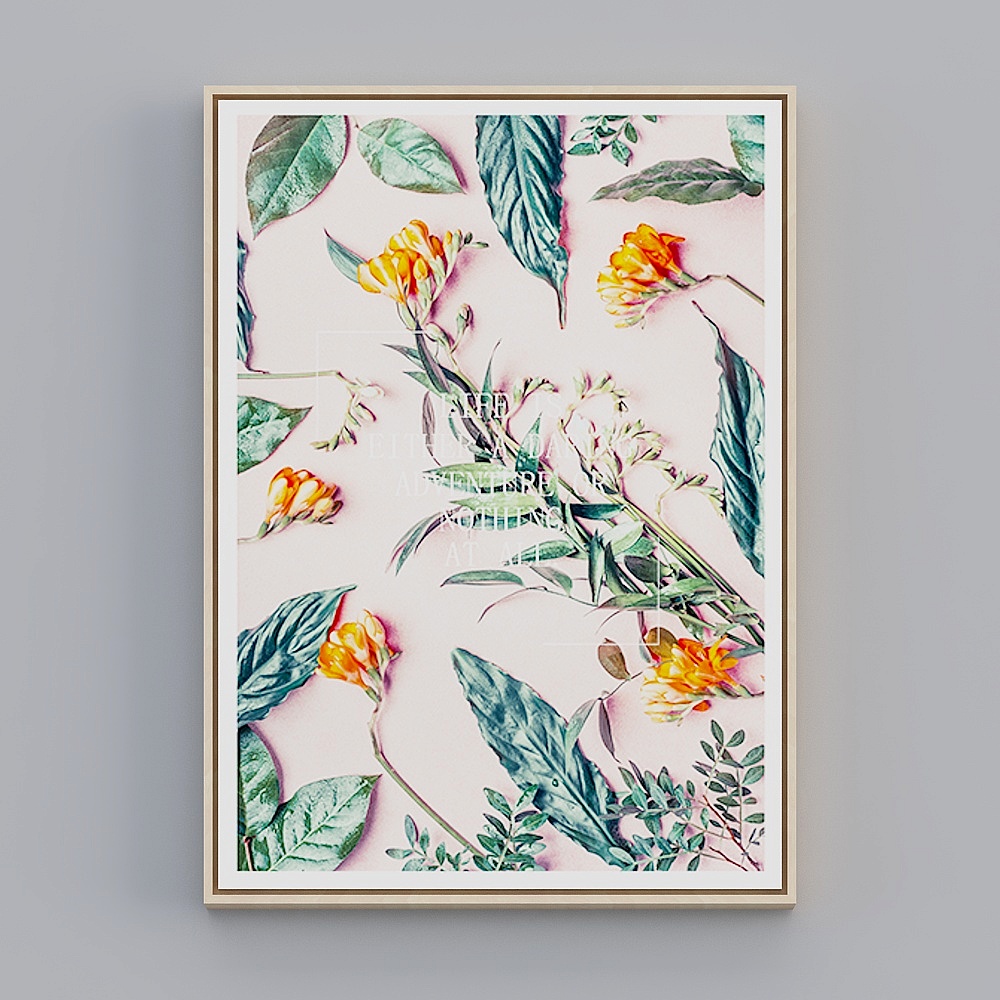 饰画联盟-北欧彩色-单幅-装饰画-CB021