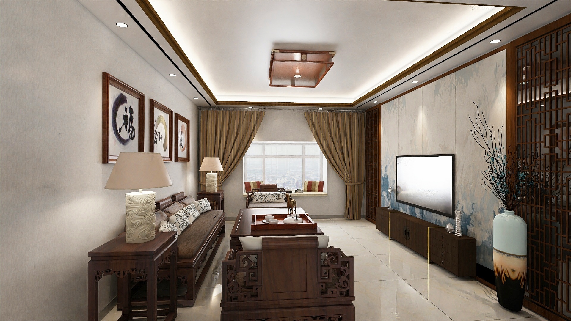 小辉SOVY-天鹅湖2-2-2001-装修设计方案