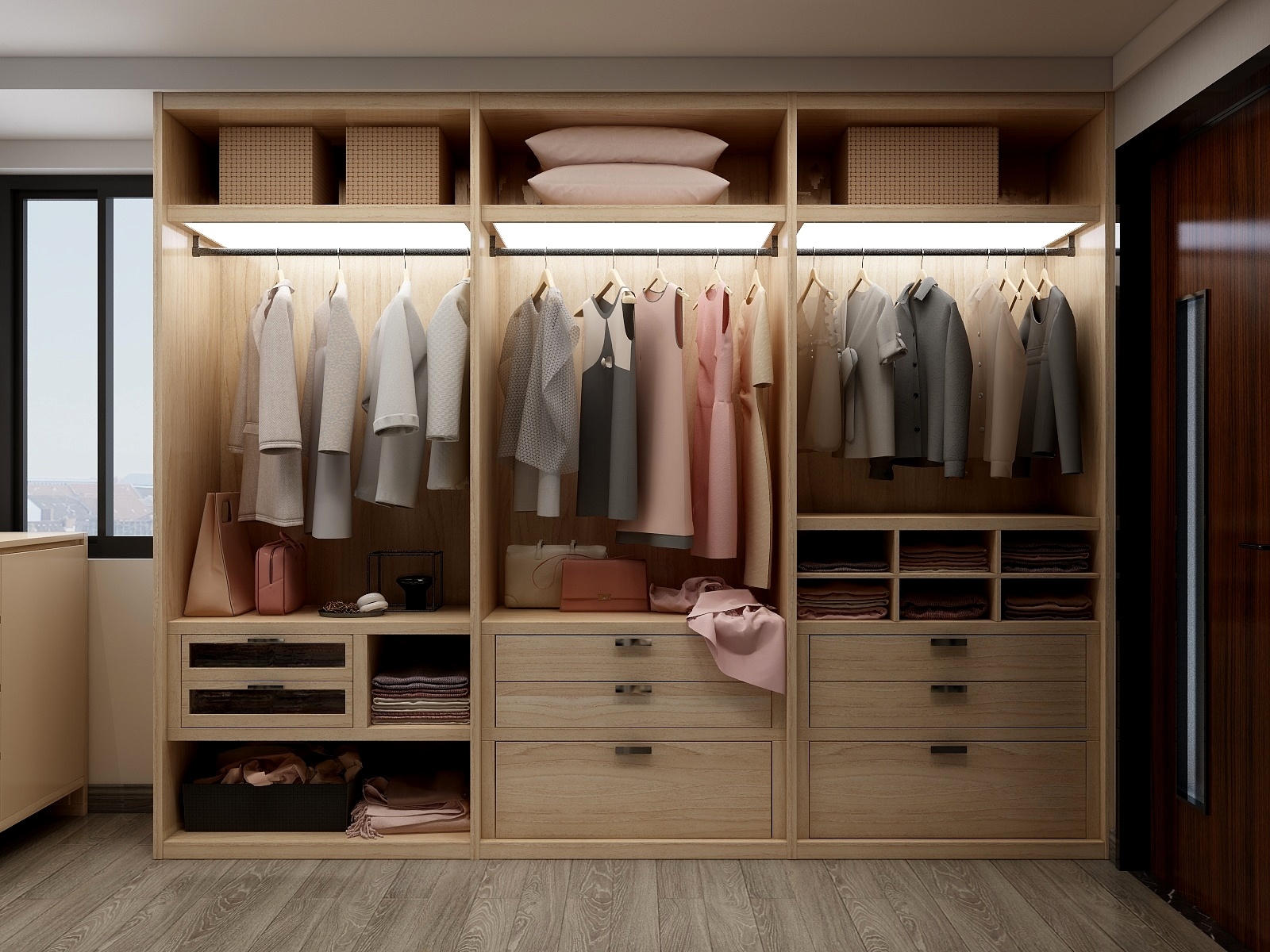 陆军-176方现代两居装修效果图