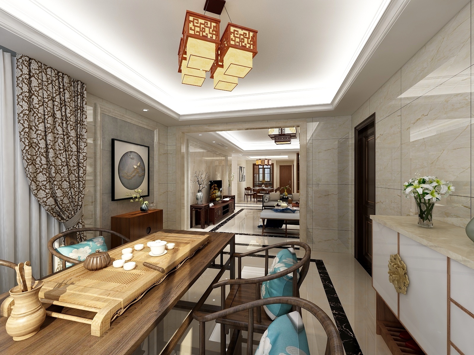 异度设计-星湖城17f-装修设计方案