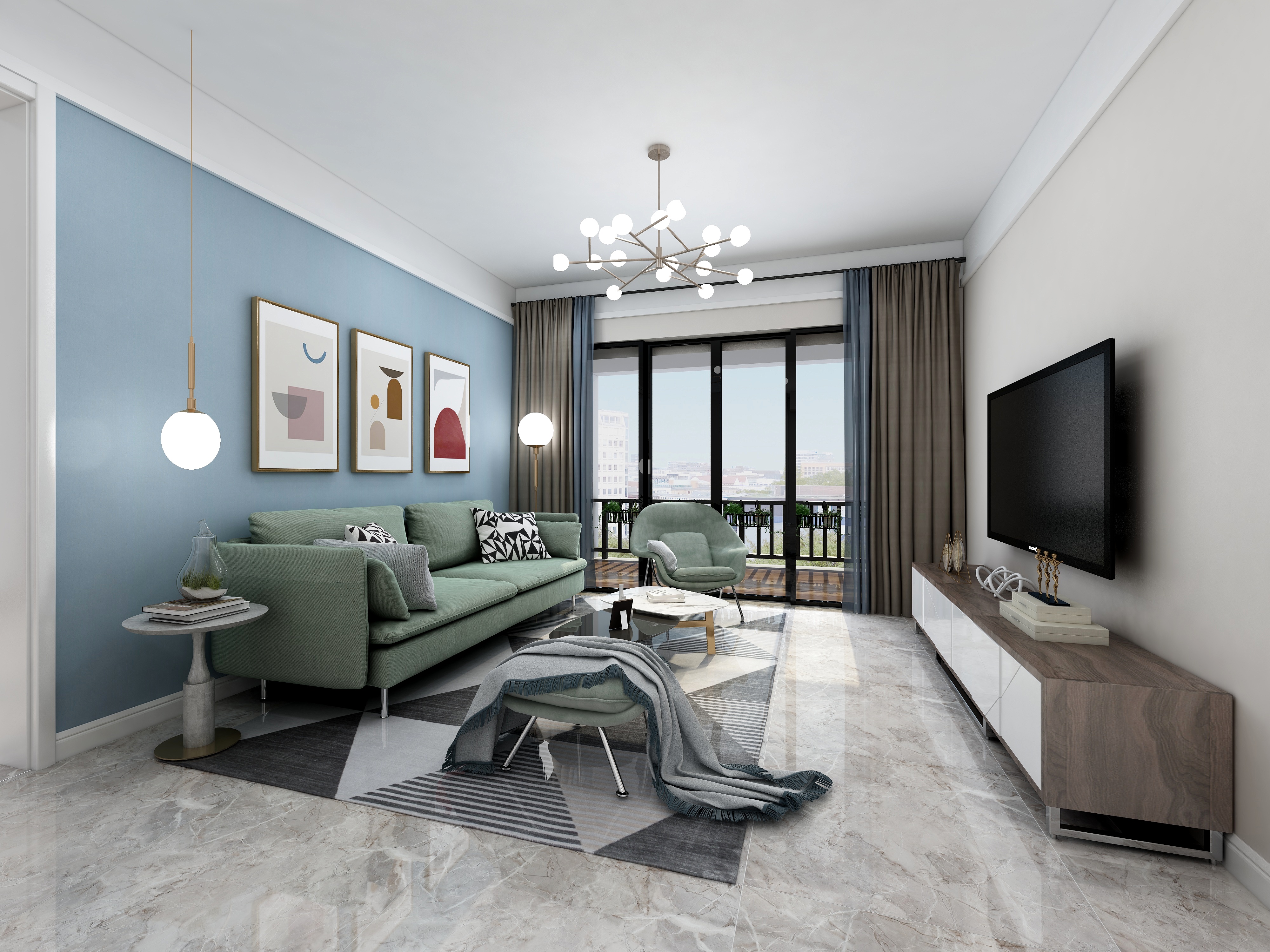 创品装饰LpoD-博雅35-01张哥雅居-装修设计方案