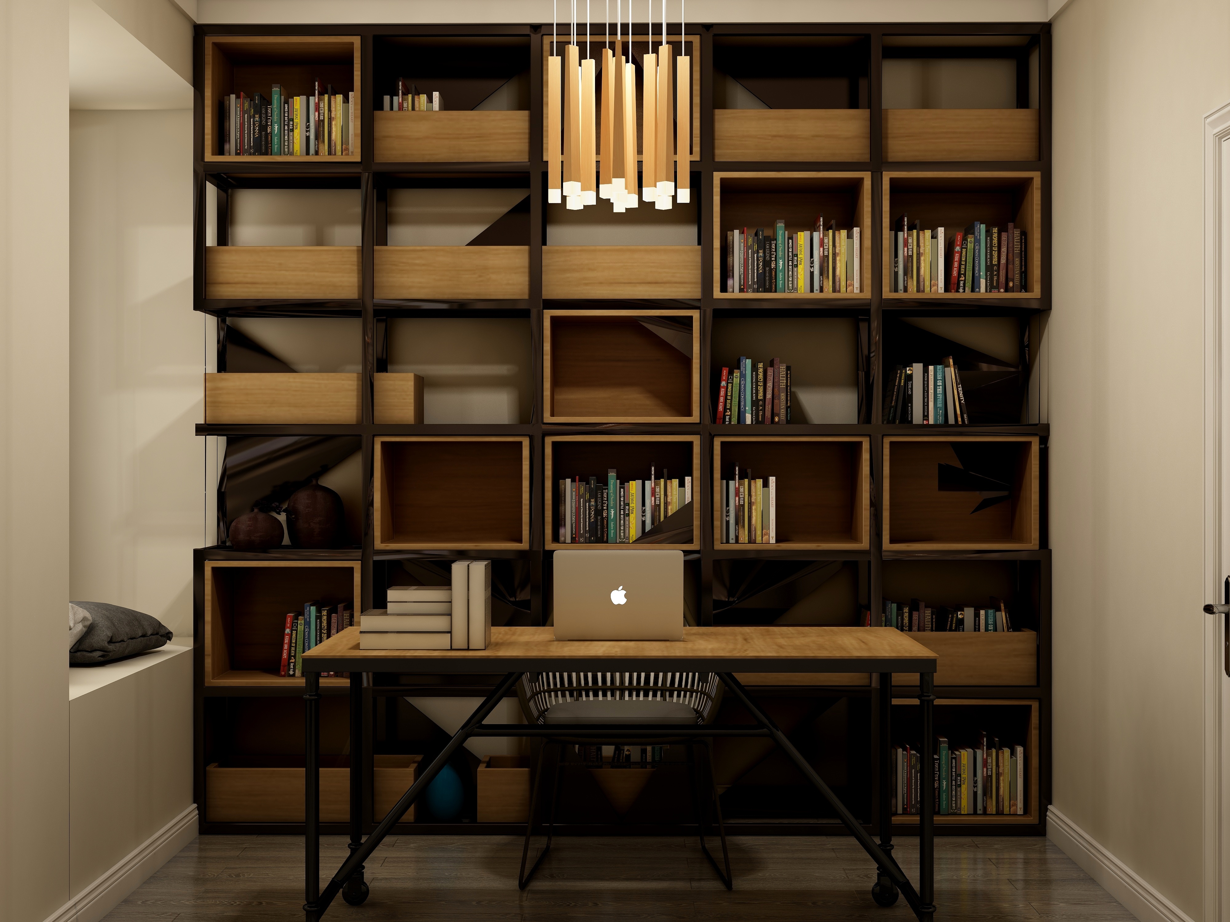 奈斯的谜设计工作室-『木色沉淀』装修效果图