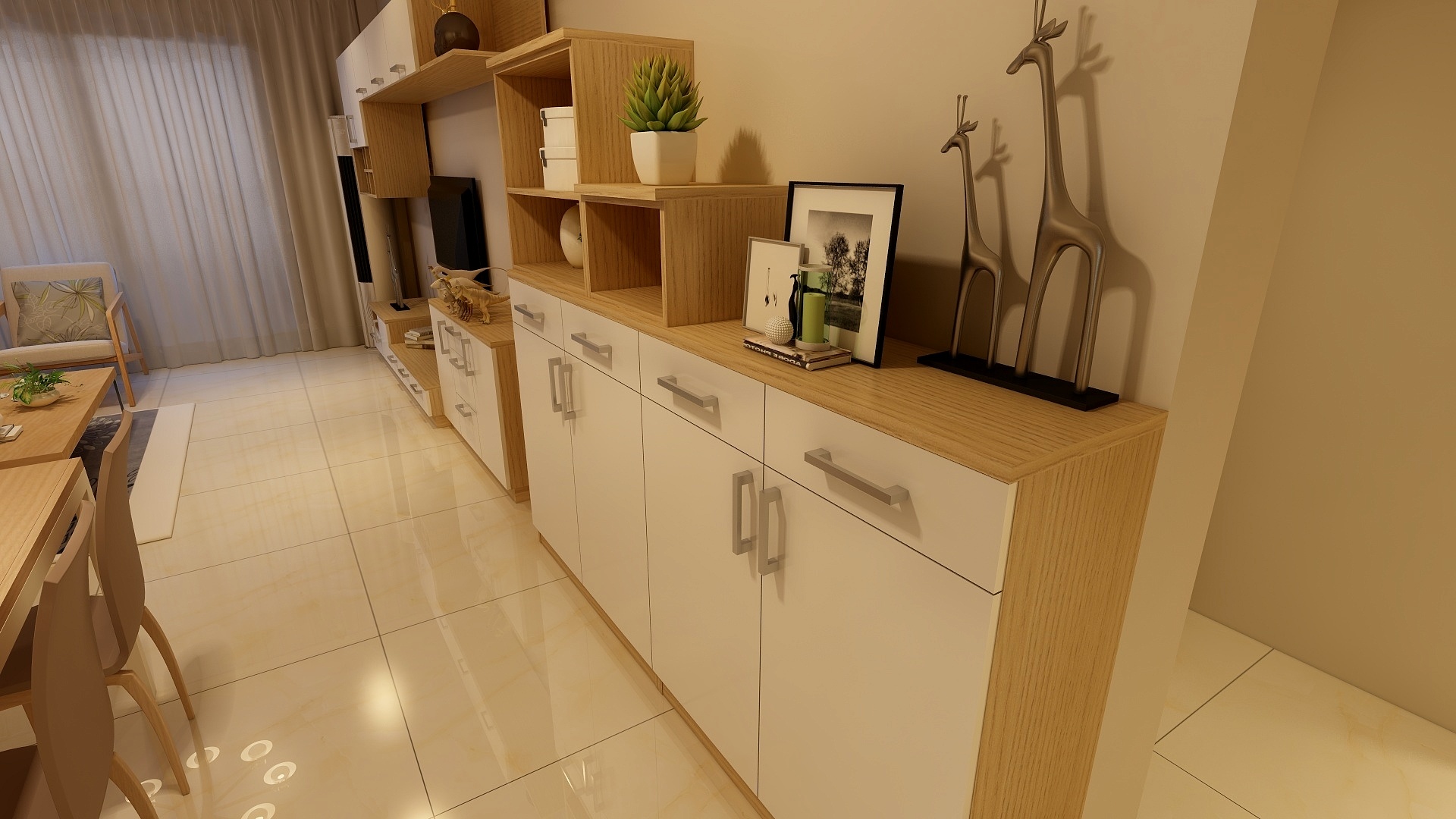 职业战士-悦都B户型-副本-装修设计方案