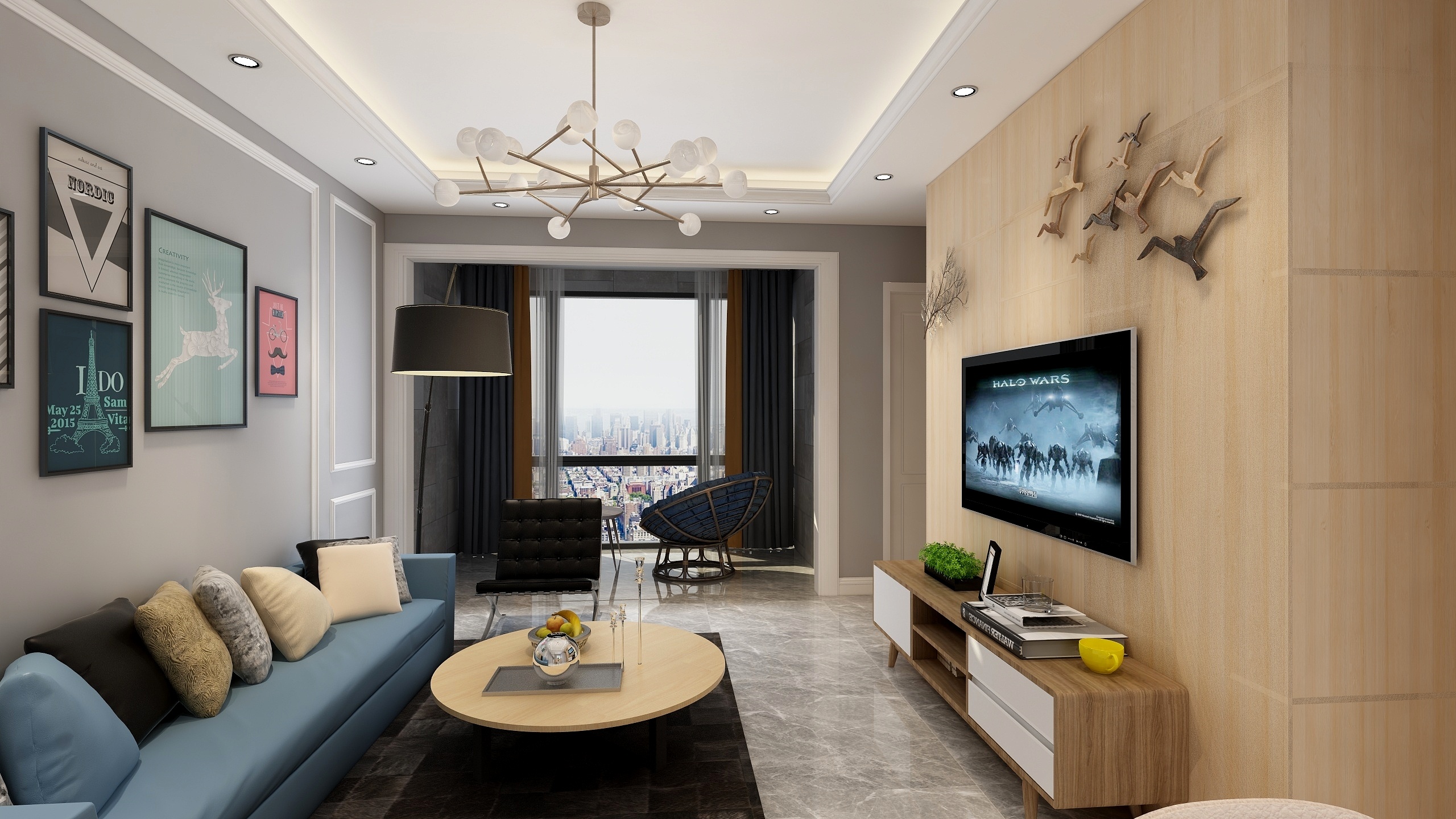 设计师闫新贺-肥宅快乐窝-装修设计方案