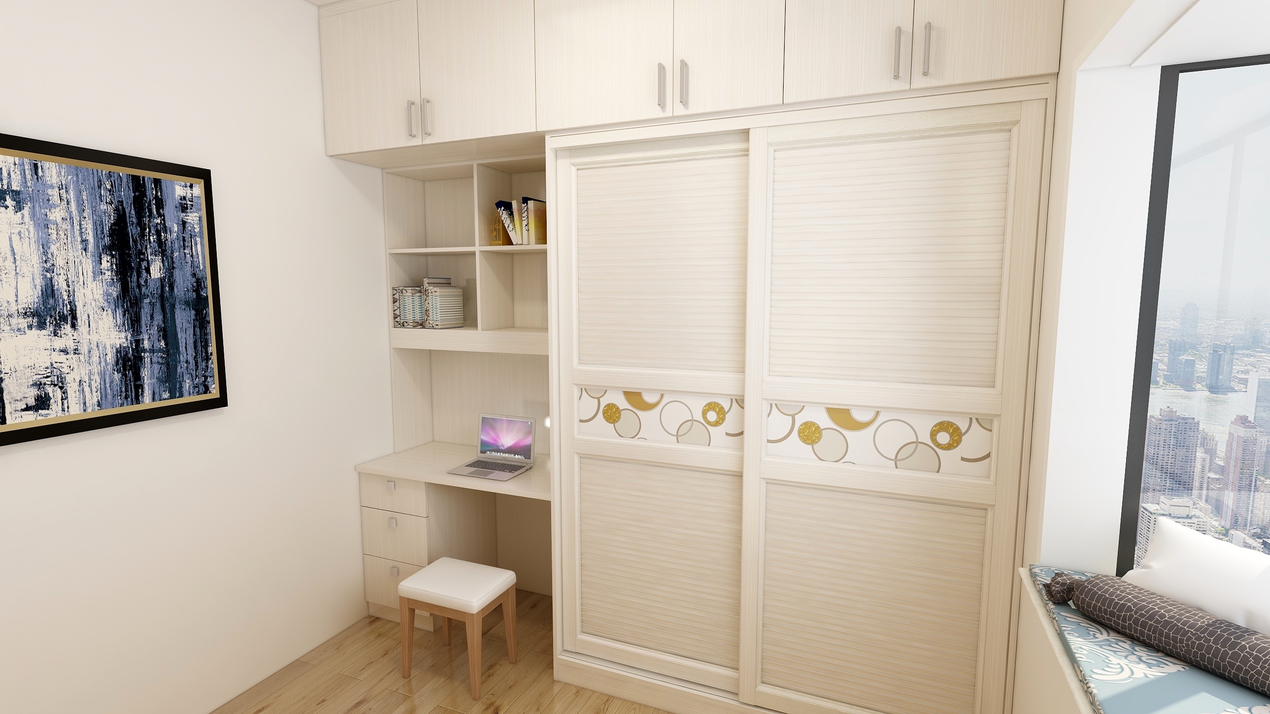 雅居全屋定制工厂-1001房-装修设计方案