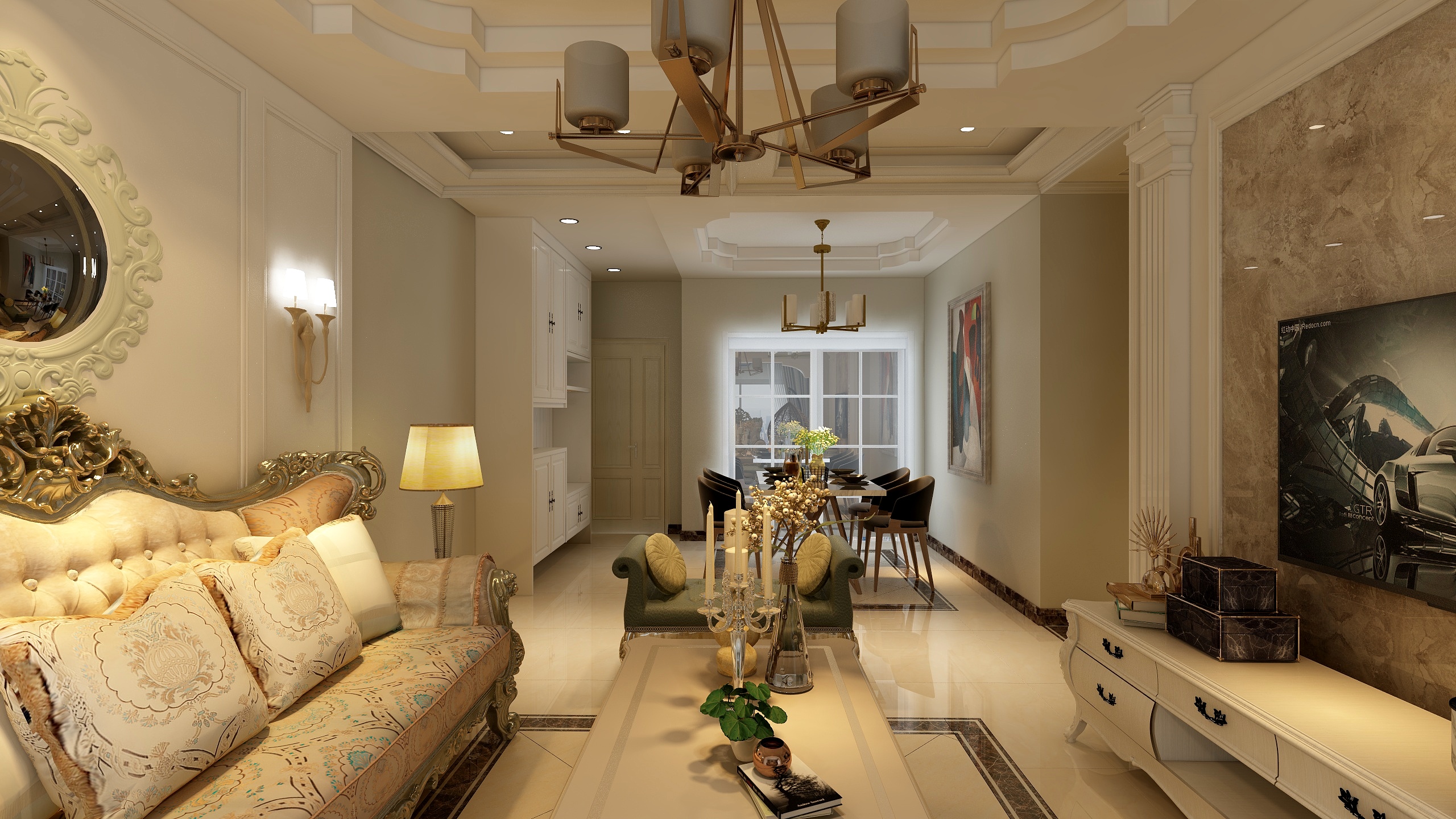 宁缺毋滥YQBf-中鼎华城-装修设计方案