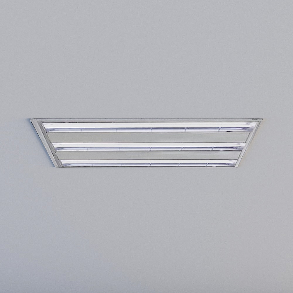 扣板灯3D模型