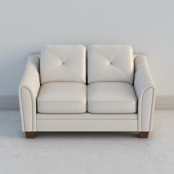 Farmhouse Loveseats,Loveseats,Seats & Sofas,White