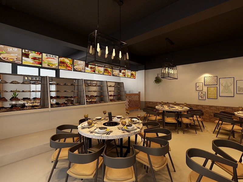 一念天秤-烤肉店设计-雪羽装饰-装修设计方案