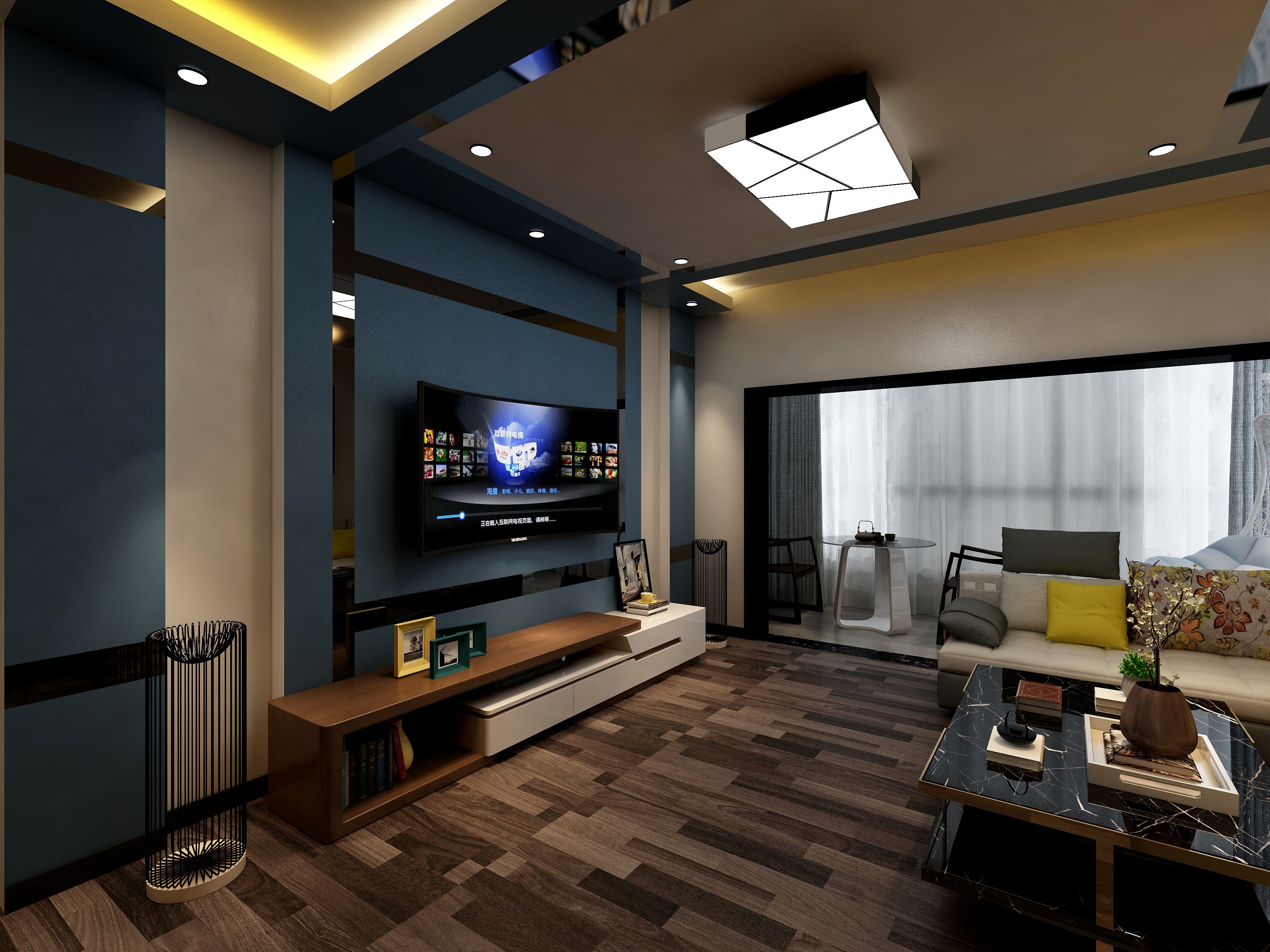 贵州觅空间设计中心-老城搬迁和谐园顾希家-周芳增-装修设计方案