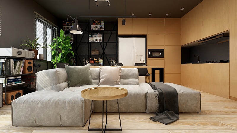 Miya_T-单身公寓-装修设计方案