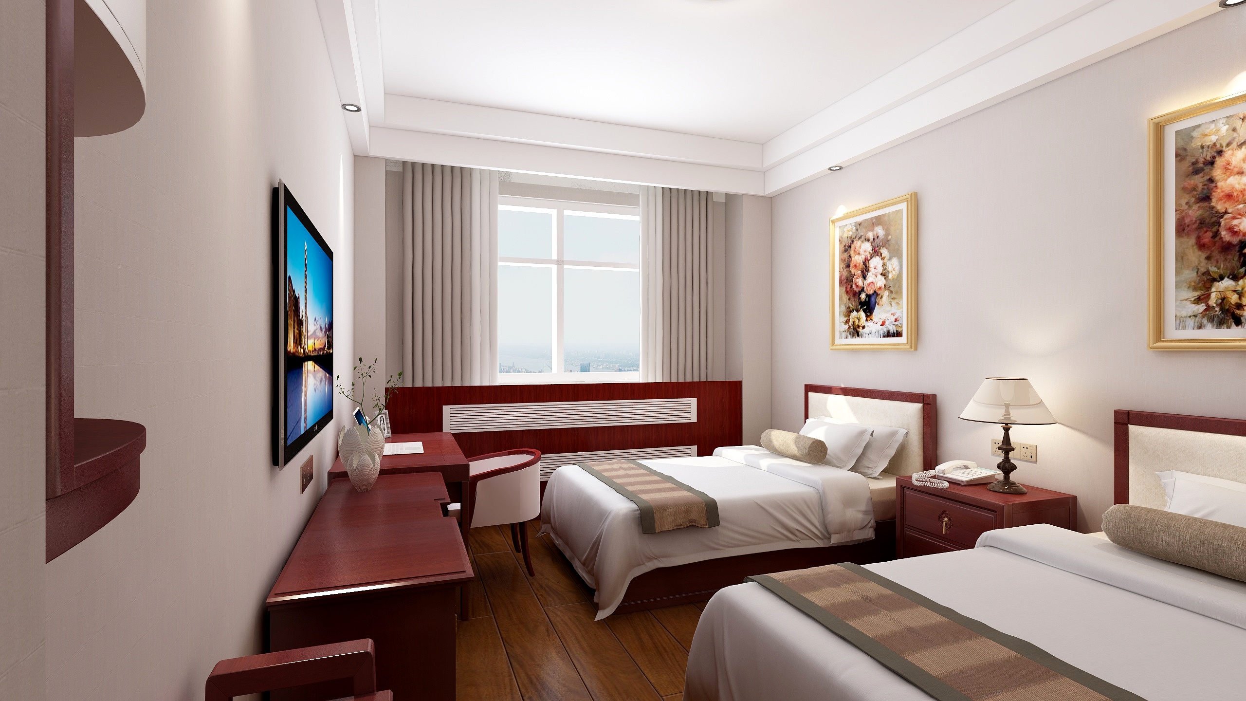 赵继珍-东湖宾馆标间-装修设计方案