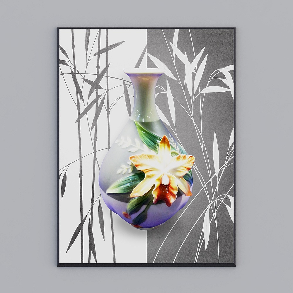 生生-花瓶艺术-23D模型