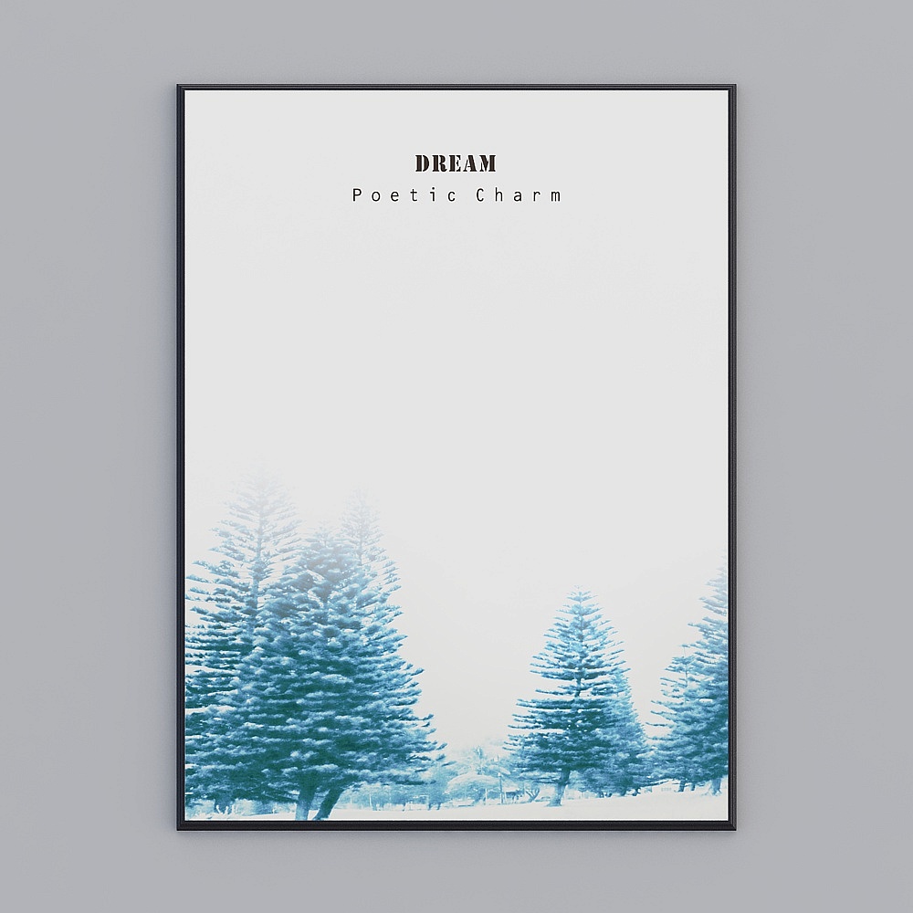 生生-雪景森林-33D模型