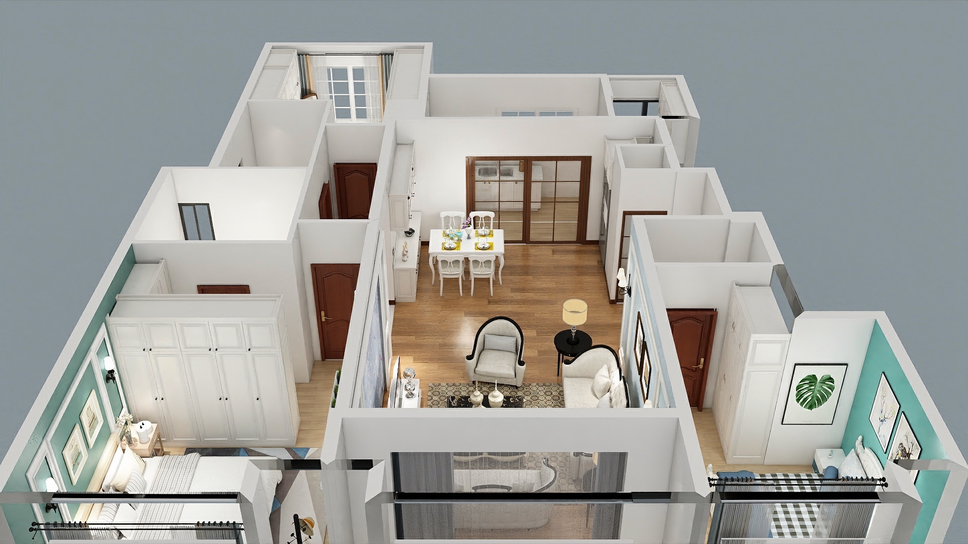 烟台热心的土豆-翡翠-装修设计方案