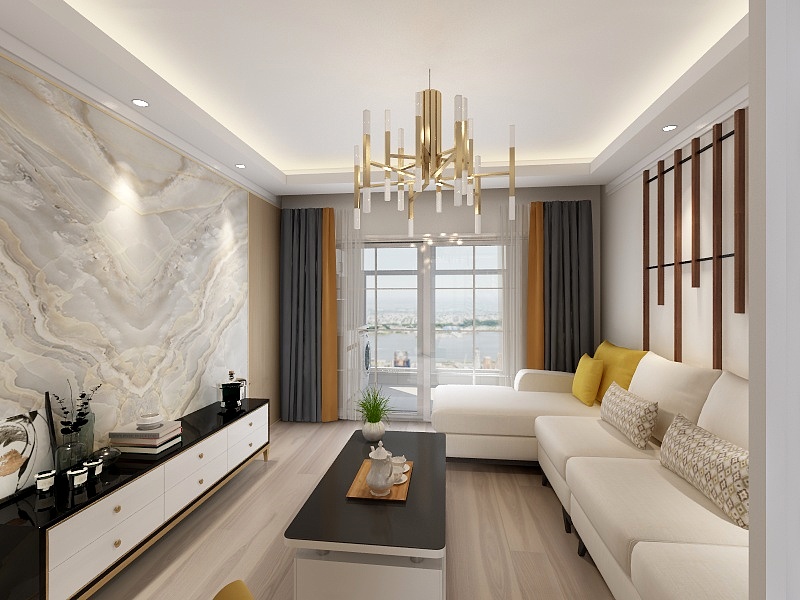 无梦ndr-长兴北庭两室两厅原木风-装修设计方案