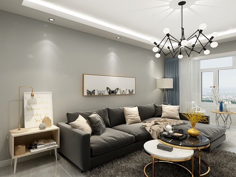 小刘GnyI-福溪帝苑二期三室-装修设计方案