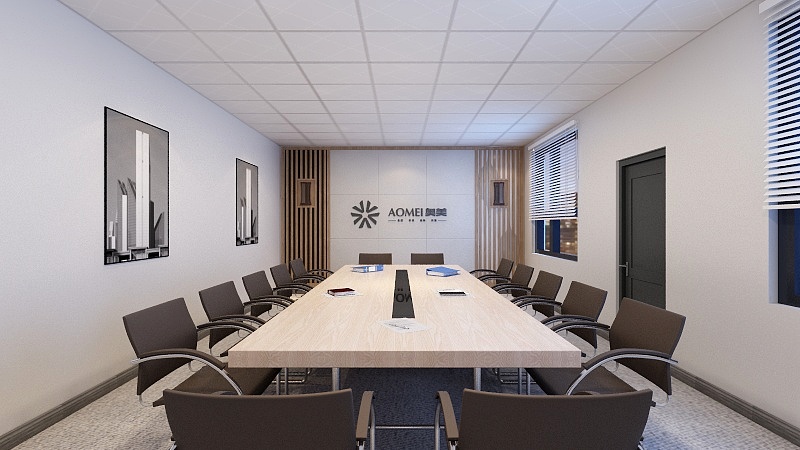 朱迎峰-张工会议室-装修设计方案