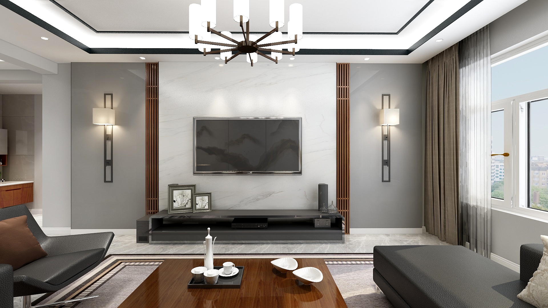 莫兰蒂的辉-林成首府-装修设计方案