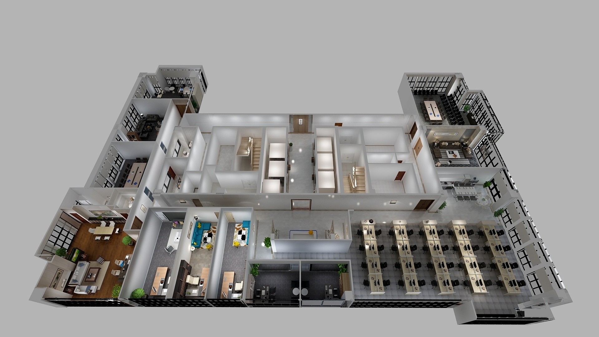 自强不息EQ-信息港16楼办公区-装修设计方案