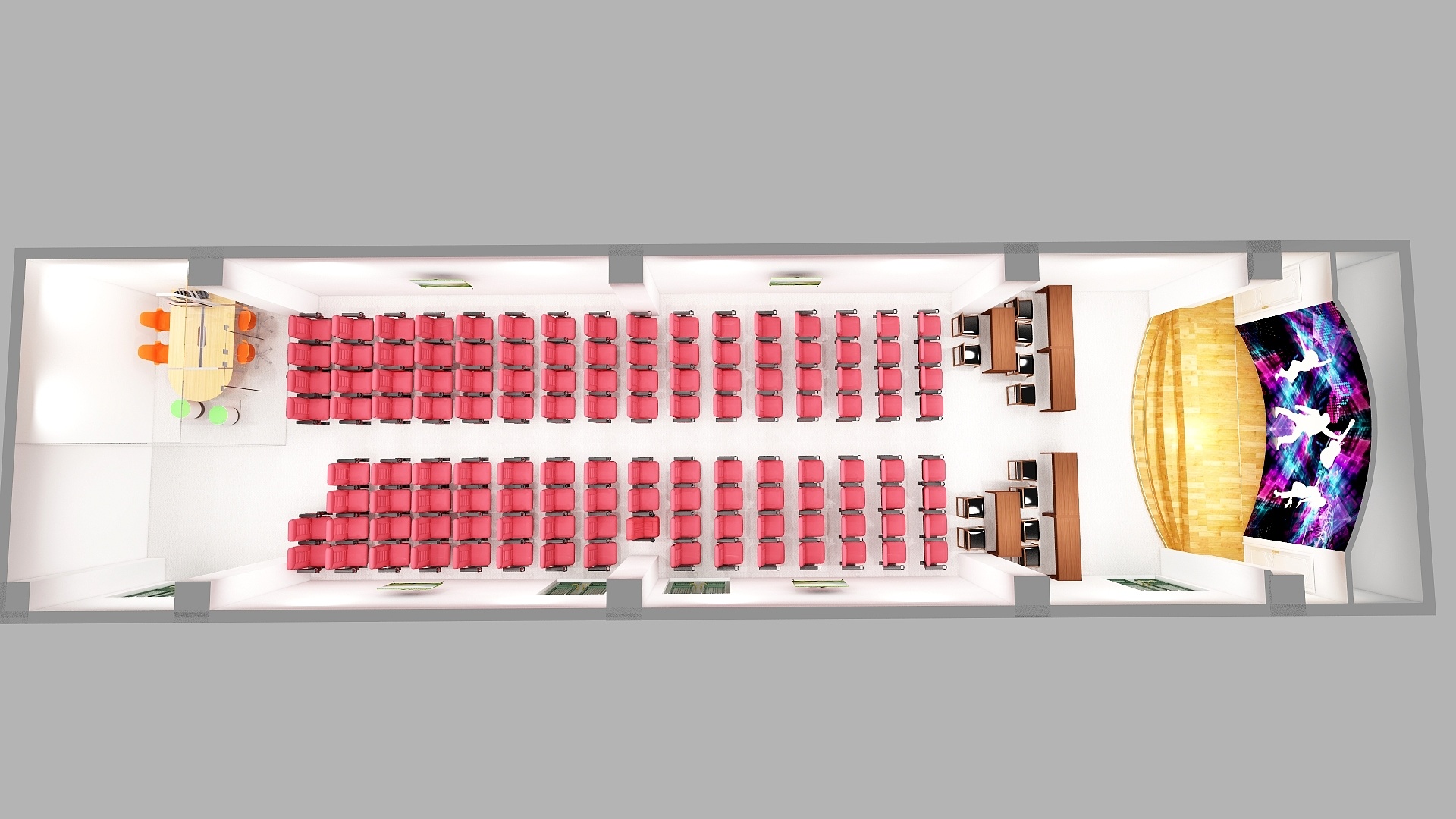 王晓宇-陕科大报告厅-装修设计方案