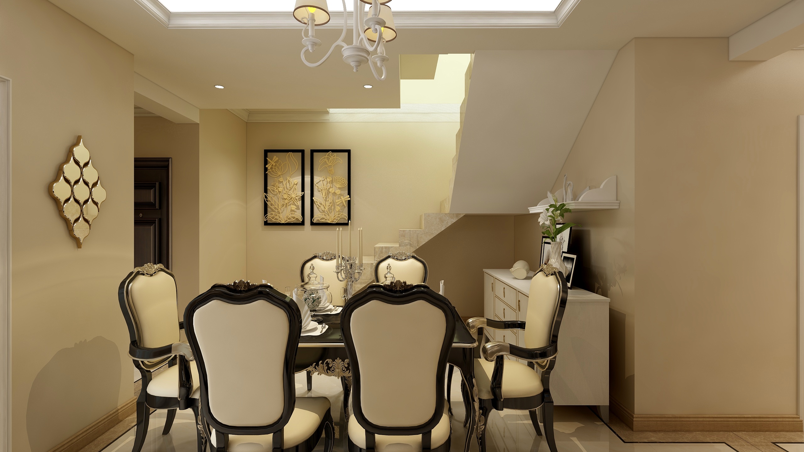 灵格设计-玫瑰苑8-1-2602-Mode-装修设计方案