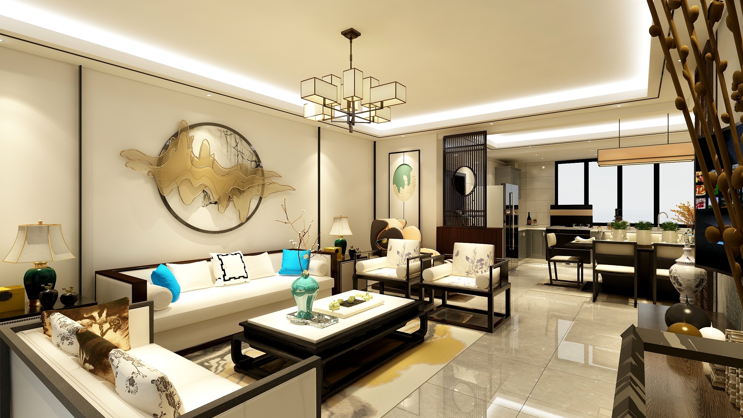 A富红高端别墅装修设计总监-罗工-德馨佳苑15D-504-装修设计方案