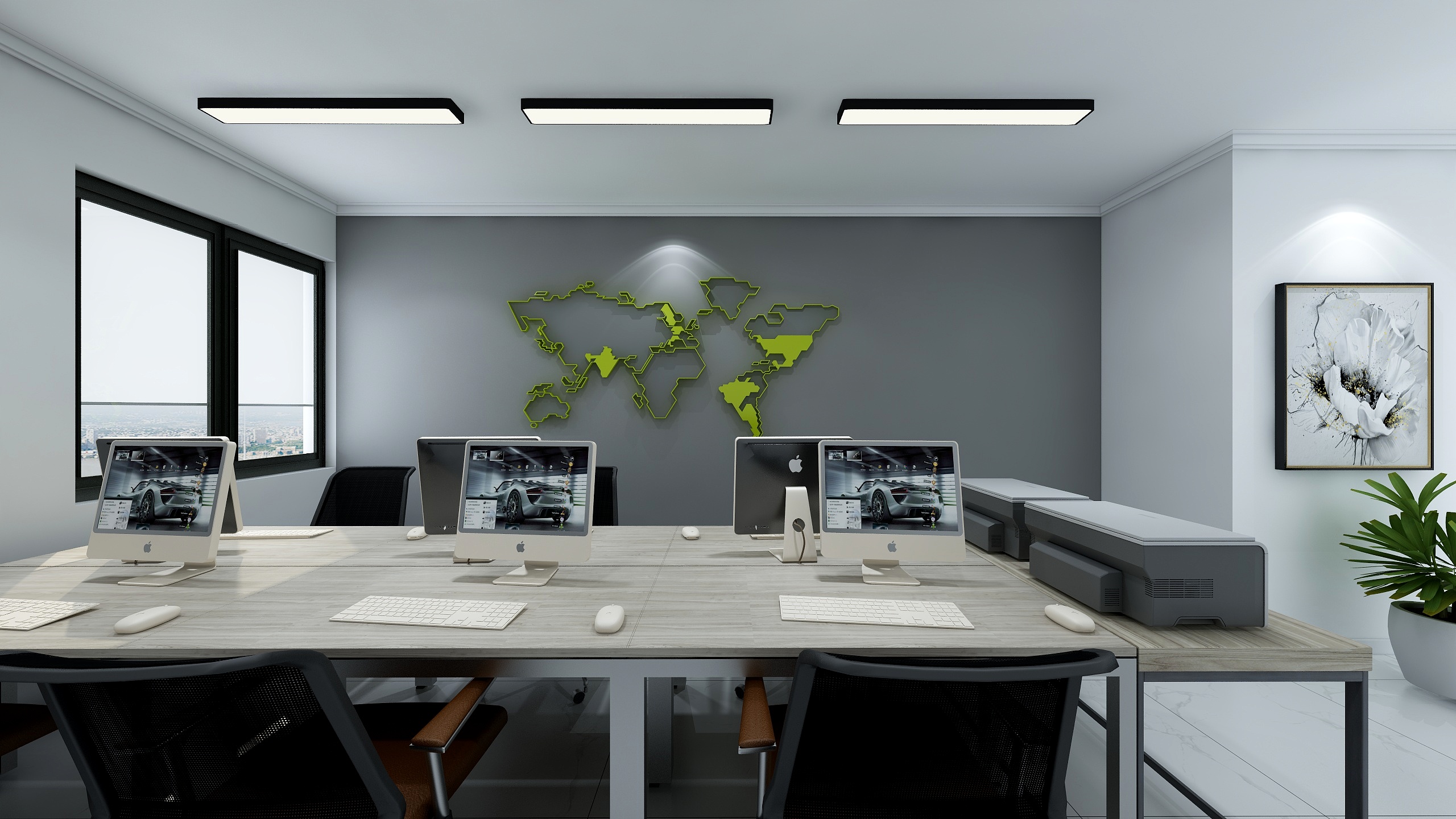 头人设计-北京映画-芳群工装-映画设计-装修设计方案