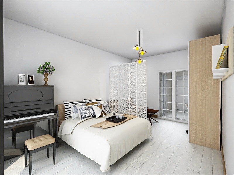 亿铺建筑工程有限公司-邢家桥路1号403室方案一-装修设计方案