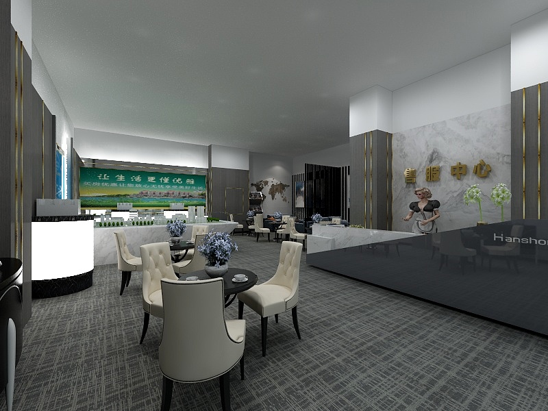 王泰峰-售楼部-装修设计方案