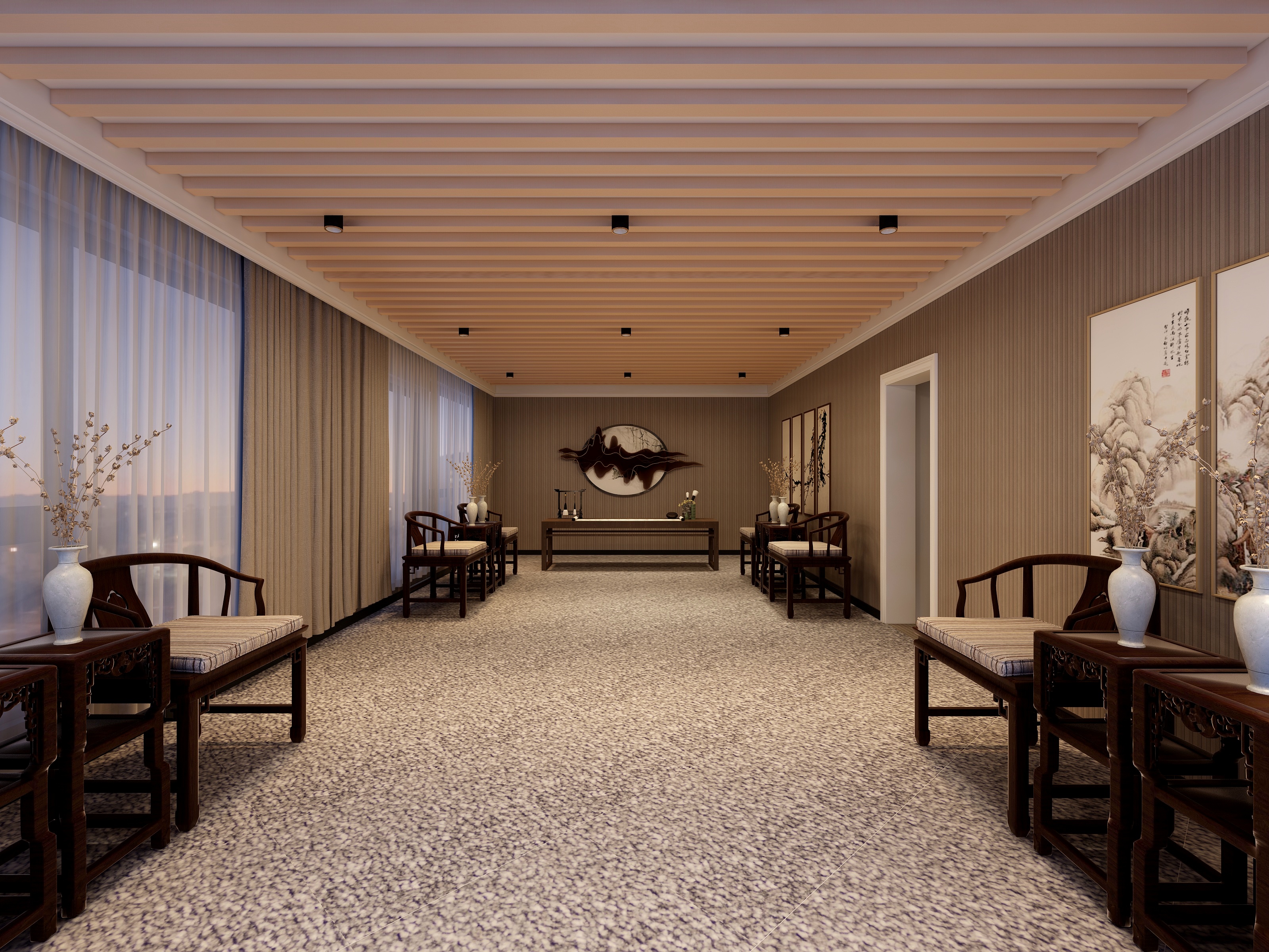 朱迎峰-张工书房-装修设计方案