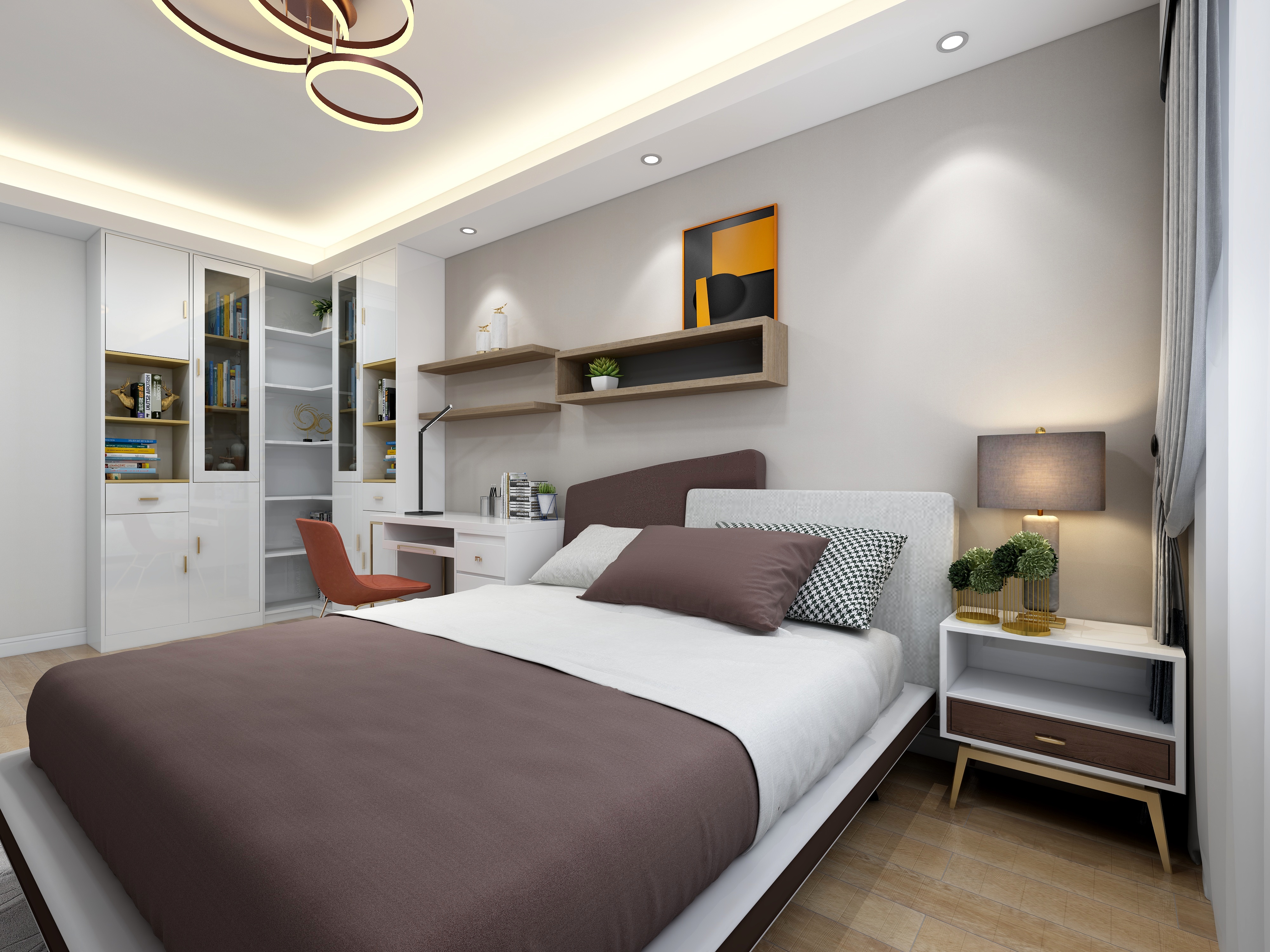 张福梅-现代轻奢风||点亮家的美装修效果图