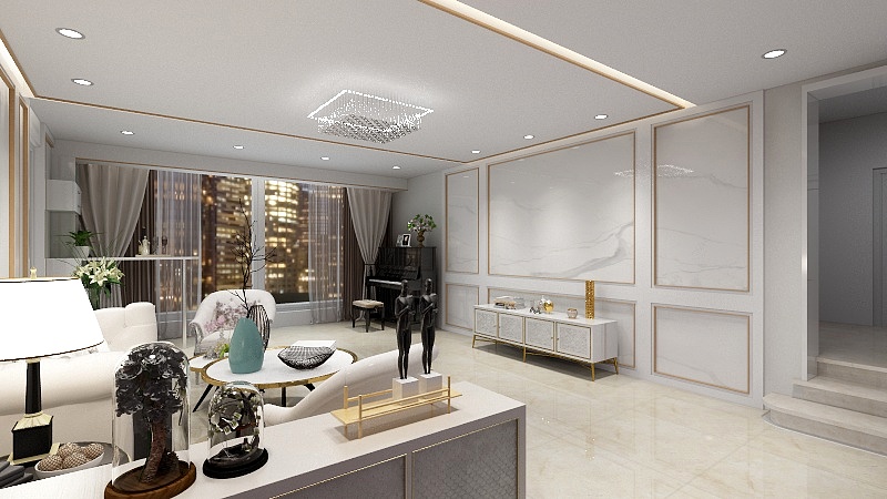 圣谛GAT-2019荣尊堡（轻奢）-装修设计方案