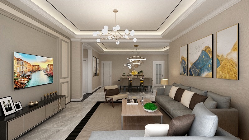 滕翼-进贤现代简约-装修设计方案