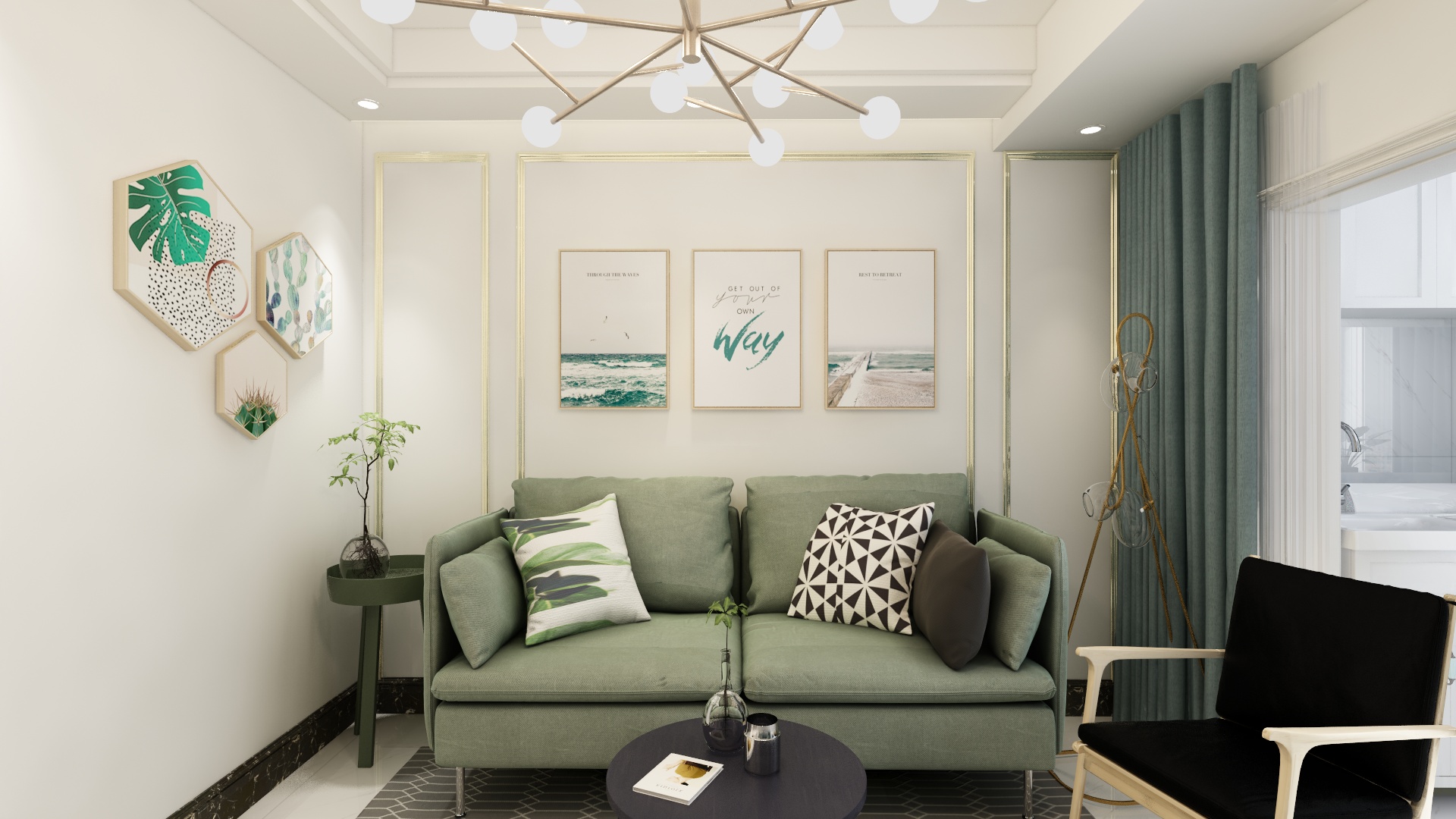 谨纯草装饰TONY-鹭岛荣府8栋2505-装修设计方案