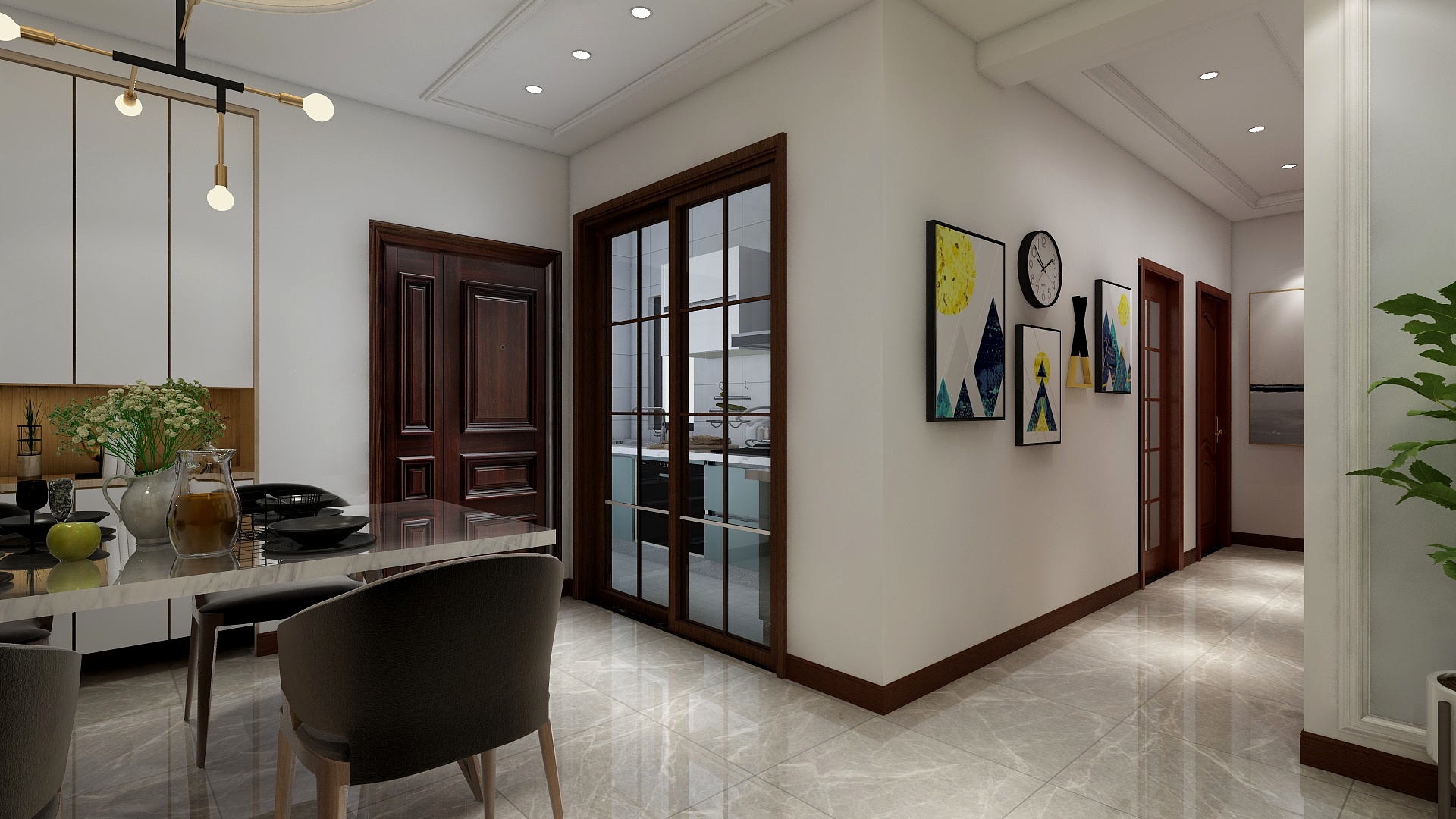 王攀UGXn-金地西沣公园11#302-装修设计方案