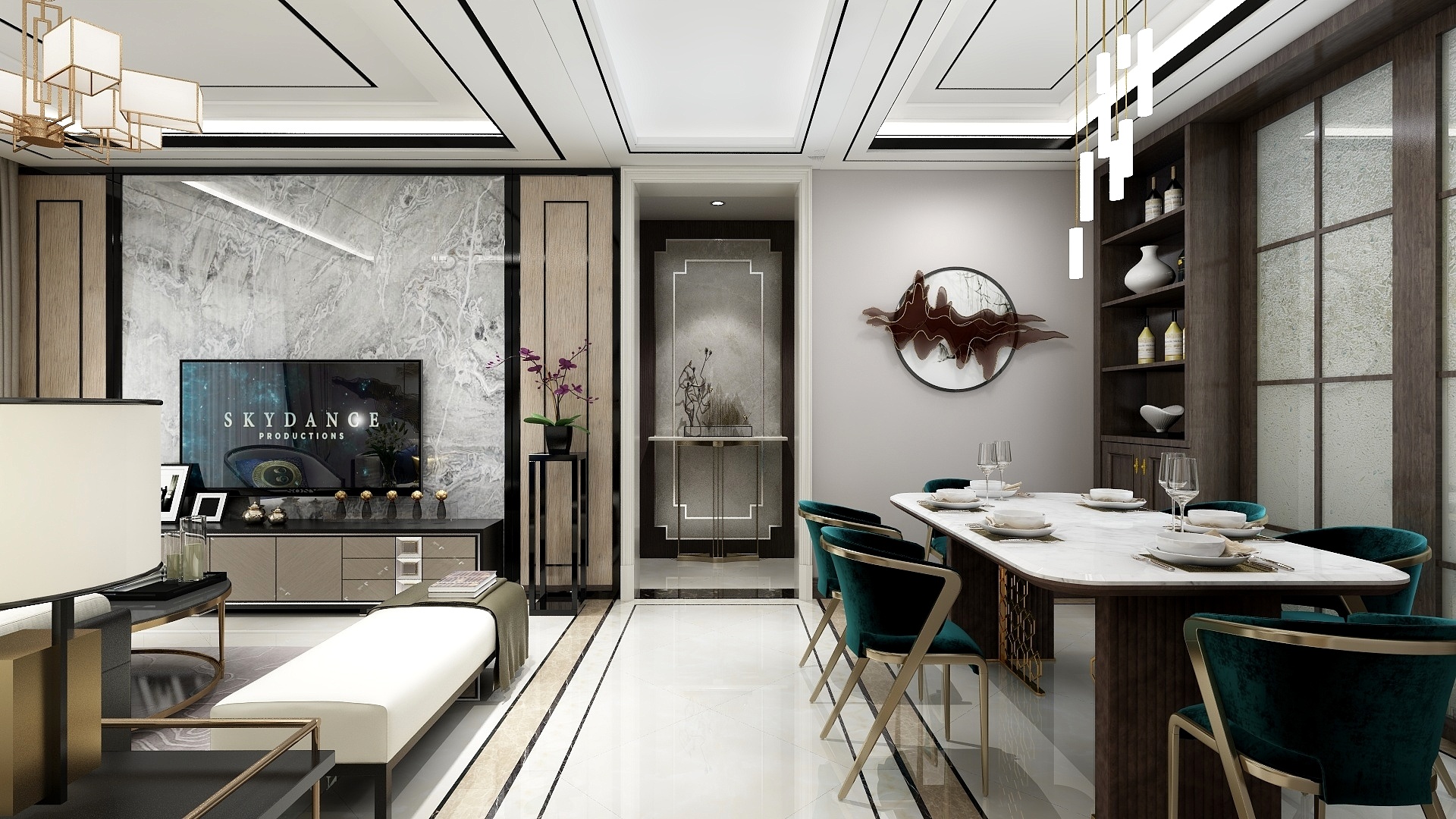 星沐居-玺樾-新中式-装修设计方案