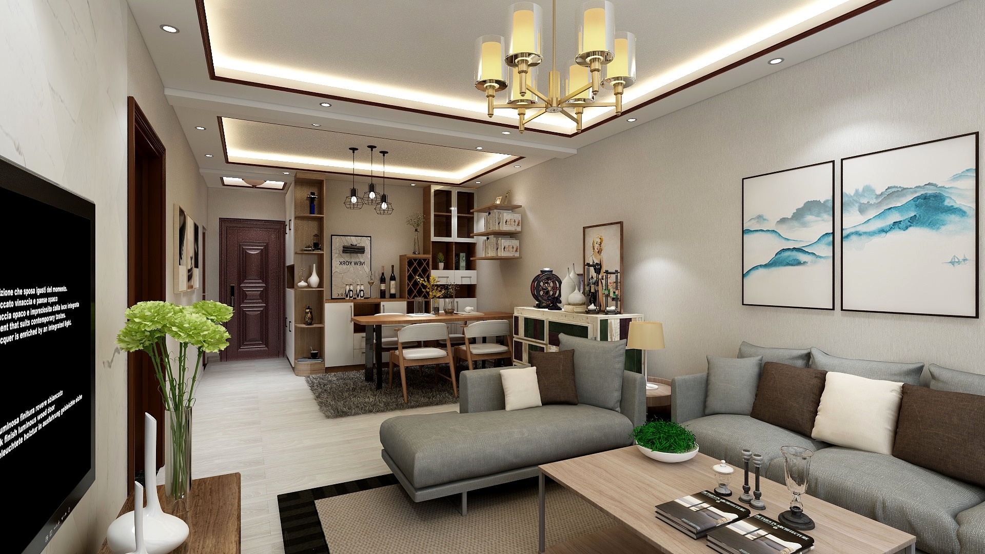 鹏鹏老师-设计师☞杨小鹏中杰新城11-2004-装修设计方案