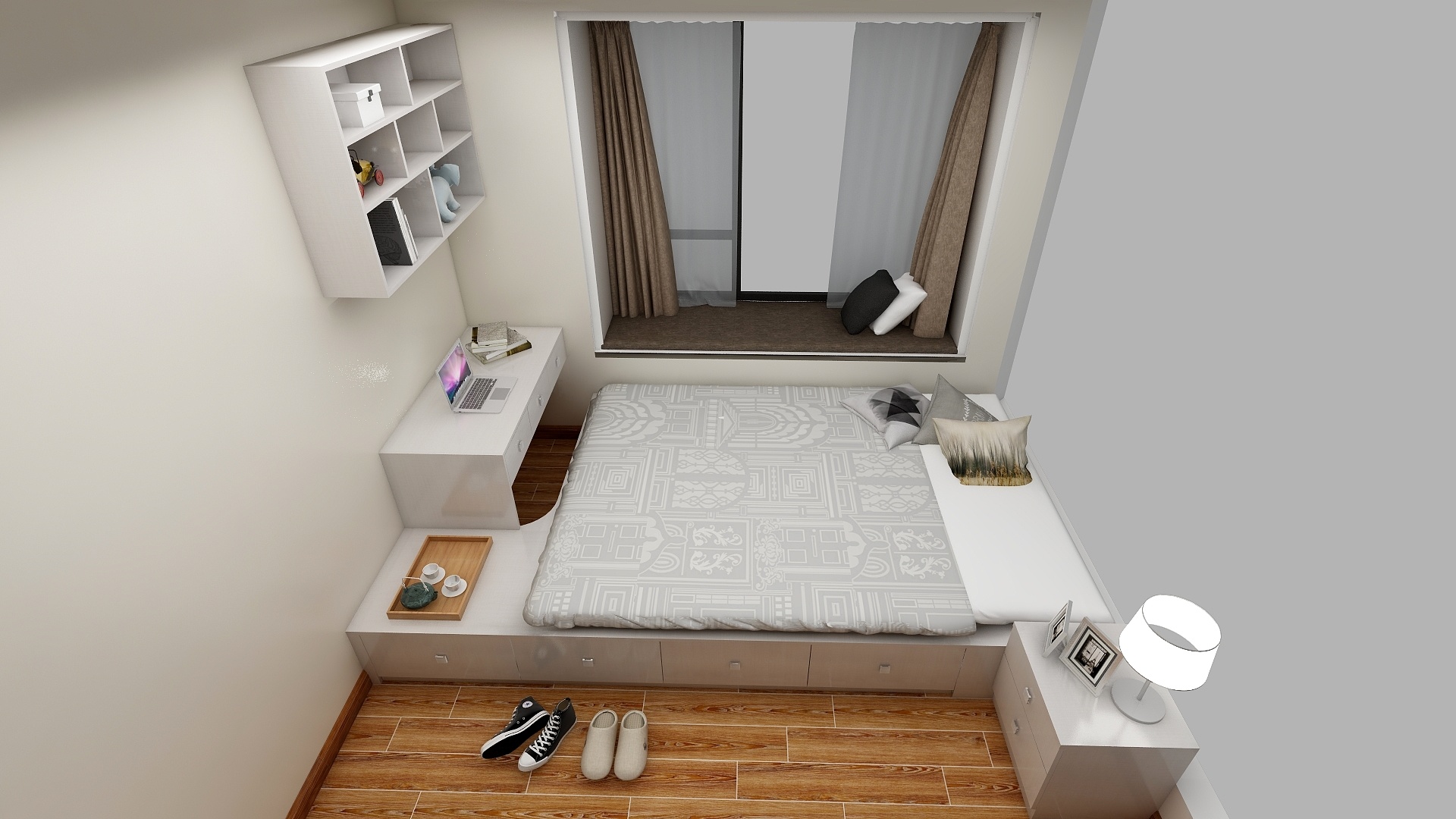 伪月-榻榻米房-装修设计方案